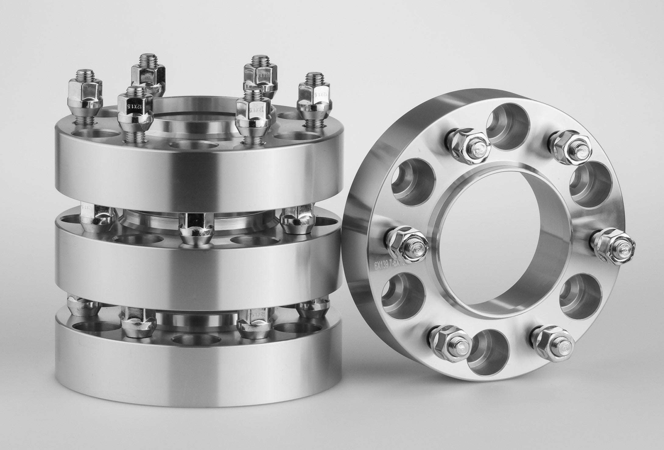 Ford Ranger wheel spacers 93.1 Silver 38mm